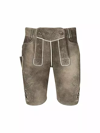 GWEIH & SILK | Culotte en cuir traditionnel Vitus | braun